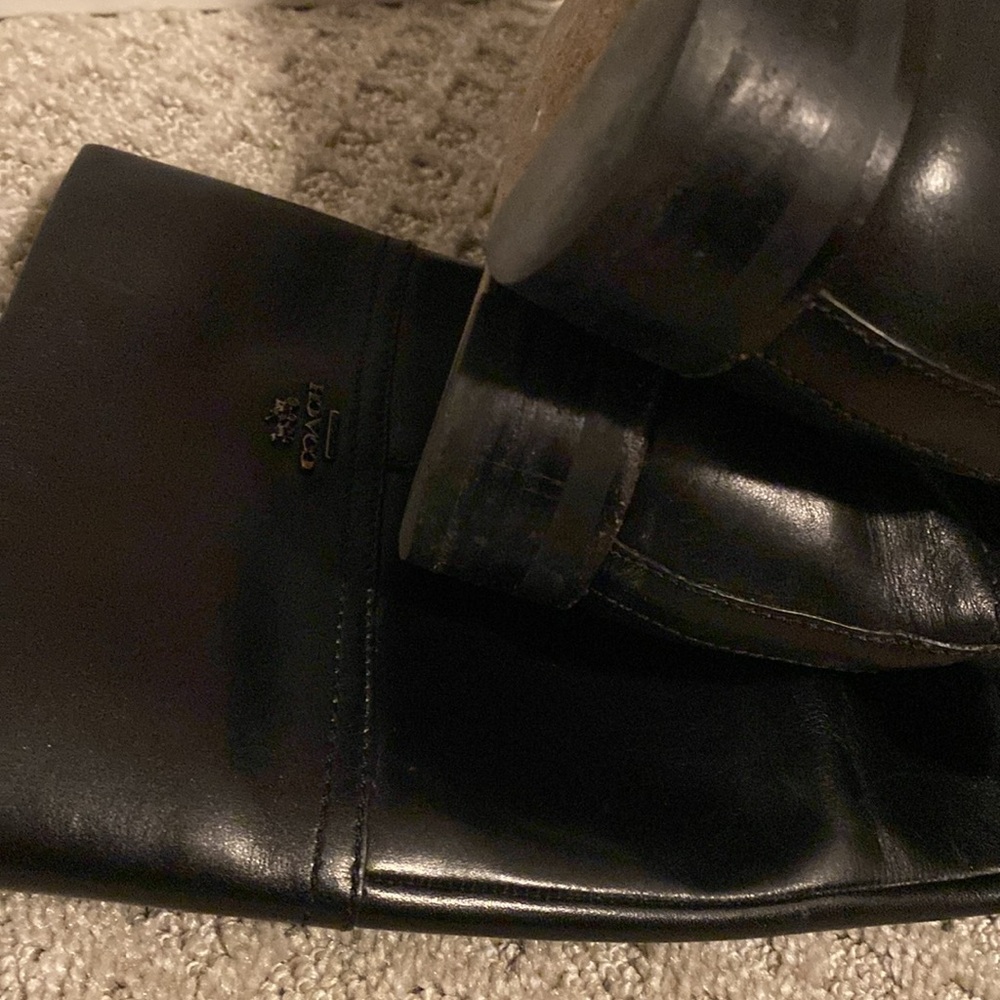 Coach Black Boots - Picture 3 of 7